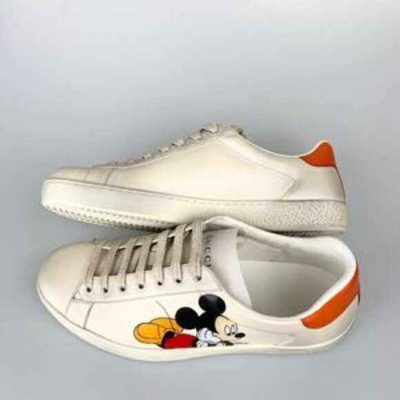 NIB Authentic Gucci X Disney Ace Sneaker US Man 7 - Picture 9 of 11